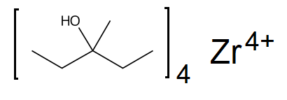 Zirconium 3-methyl-3-pentoxide Chemical Structure